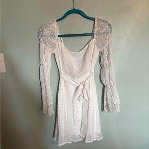 Long Sleeve Lace dress, size XS
